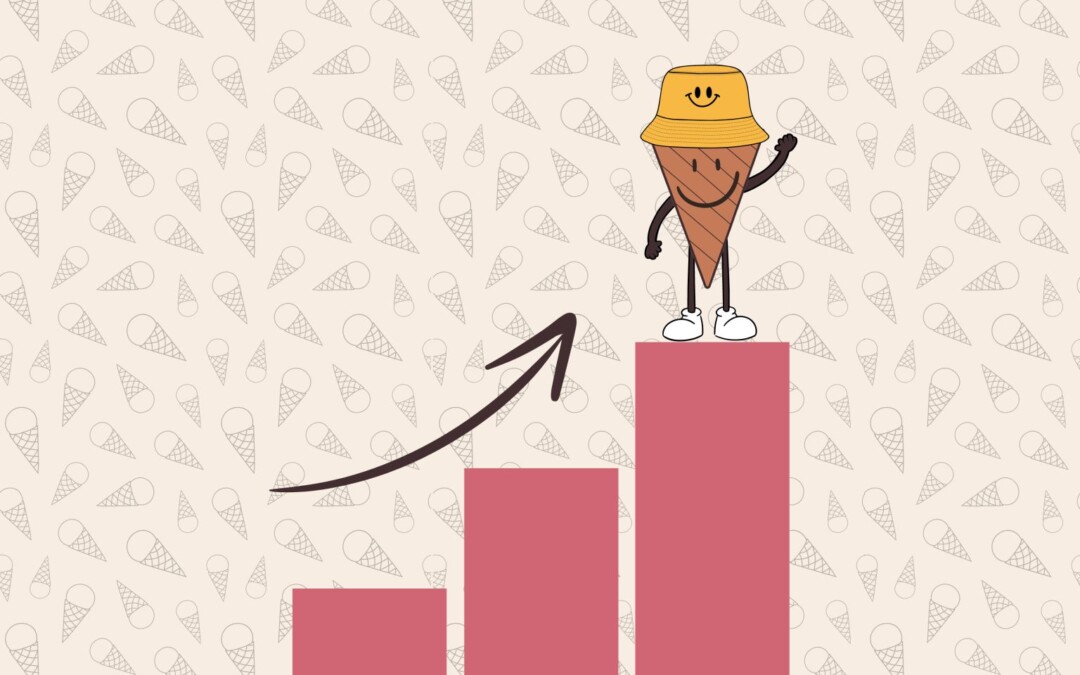 Gelato consumption is getting higher